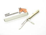 Vtg 1976-78 Parker Frost Imai Seki Japan Little Doagie 2.75" Bone Folding Knife