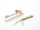 Vtg 1976-78 Parker Frost Imai Seki Japan Little Doagie Bone Folding 2.75" Knife