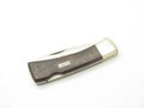 Vintage 1976-78 Parker Frost Imai 5" Seki Japan Big Grizzly Wood Lockback Knife