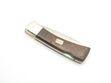 Vintage 1976-78 Parker Frost Imai 5" Seki Japan Big Grizzly Wood Lockback Knife