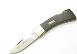 Vtg 1976-1978 Parker Frost Imai 4" Seki Japan Little Grizzly Wood Lockback Knife