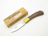 Vintage 1976-1978 Parker Frost Imai Seki Japan 4" Wood Folding Lockback Knife