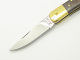 Vtg 1976-1978 Parker Frost Imai Seki Japan Wood 3" Folding Pocket Lockback Knife