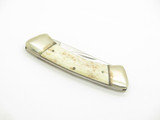 Vintage 1976-1978 Parker Frost Imai 3.62" Seki Japan Bone Canoe Folding Knife
