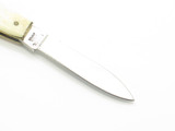 Vintage 1976-1978 Parker Frost Imai Seki Japan 3" Smooth Bone Mink Folding Knife