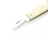 Vintage 1976-1978 Parker Frost Imai Seki Japan 3" Smooth Bone Mink Folding Knife