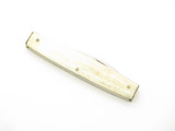 Vintage 1976-1978 Parker Frost Imai Seki Japan 3" Smooth Bone Mink Folding Knife