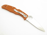 Spyderco Endura 4 Sprint Run Seki Japan Orange FRN HAP40 Folding Pocket Knife