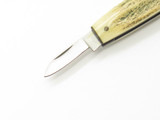 Vintage 1976-1978 Parker Frost Mink Imai Seki Japan 2.87" Stag Folding Knife
