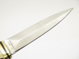 Vtg Valor Miami USA 436 Stag & Stainless Fixed Dagger Boot Knife Seki Japan NOS