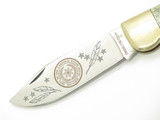 Vtg '80s Standing Stone Cutlery Cherokee Parker Imai Seki Japan Lockback Knife