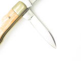 Vintage 1970s-80s Swanner Cut Co. Imai Seki Japan 3" Smooth Bone Pocket Knife
