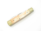 Vintage 1970s-80s Swanner Cut Co. Imai 3" Seki Japan Smooth Bone Pocket Knife