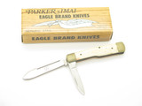 Vintage 1970s-80s Swanner Cut Co. 3" Imai Seki Japan Smooth Bone Pocket Knife