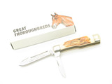 Vintage 1980s Parker Imai Seki Japan 3" Stag Gunstock Folding Pocket Knife