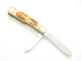 Vintage 1980s Parker Imai Seki Japan 3" Stag Gunstock Folding Pocket Knife
