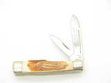 Vintage 1980s Parker Imai Seki Japan 3" Stag Gunstock Folding Pocket Knife