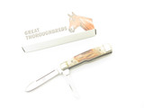 Vintage 1970s-80s Swanner Cut Co. Imai Seki Japan 3" Stag Folding Pocket Knife