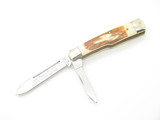 Vintage 1980s Parker Imai Seki Japan Stag 3" Gunstock Folding Pocket Knife