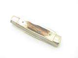 Vintage 1970s-80s Swanner Cut Co. Imai Seki Japan Stag 3" Gunstock Pocket Knife