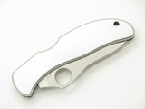 Vintage Spyderco Clipit C03S Seki City Japan G-2 Stainless Folding Pocket Knife