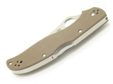 Spyderco Stretch 2 Seki City Japan ZDP-189 Brown G10 Folding Pocket Knife