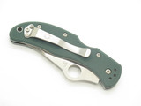 Spyderco Worker Seki City Japan Green G10 Sprint Run VG-10 Folding Pocket Knife
