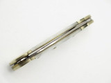 Vtg United Boker Solingen 135 Pearl Swirl Canoe Folding Pocket Knife