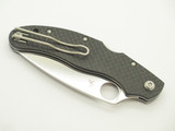 Spyderco Caly 3.5 Seki Japan Carbon Fiber ZDP-189 Folding Pocket Knife
