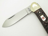 Vtg 1975 Robt Klaas Kissing Crane 2629 Solingen Bone Canoe Folding Knife