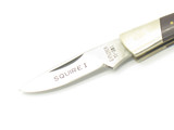 Vintage 1980s Explorer Squire I Imai Seki Japan Micarta 2.75" Lockback Knife