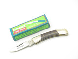 Vintage 1980s Explorer Squire I Imai 2.75" Seki Japan Micarta Lockback Knife