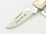 Vintage 1980s Explorer Squire II Imai 2.75" Seki Japan Micarta Lockback Knife