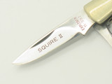Vintage 1980s Explorer Squire II Imai Seki Japan 2.75" Micarta Lockback Knife