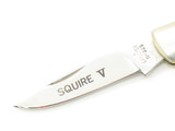 Vintage 1980s Explorer Squire V Imai Seki Japan Micarta 3.5" Lockback Knife