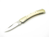 Vtg 80s Explorer 11-391 Imai Seki Japan White Micarta Small 2.75" Lockback Knife