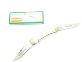 Vintage 1980s Explorer 11-370 Imai Seki Japan 4.5" Smooth Bone Lockback Knife