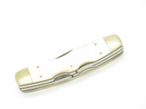 Vintage 1980s Explorer 11-370 Imai Seki Japan 4.5" Smooth Bone Lockback Knife