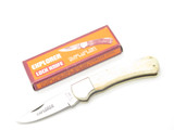 Vintage 1980s Explorer 11-340 Imai Seki Japan Smooth Bone Lockback 3.75" Knife