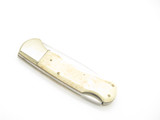1980s Vintage Explorer 11-340 Imai Seki Japan 3.75" Lockback Smooth Bone Knife