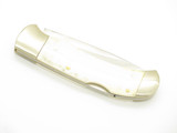 Vintage 1980s Explorer Custom 11-349 Imai Seki Japan 3.75" Bone Lockback Knife