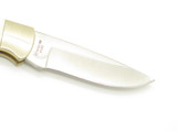 Vintage 1980s Explorer 11-349 Imai Seki Japan Smooth 3.75" Bone Lockback Knife