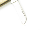 Vintage 1980s Explorer 11-174 Imai Seki Japan Smooth Bone 3.87" Folding Knife
