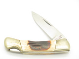 Vtg 80s Explorer 11-380 Imai Seki Japan 4.37" Stag Lockback Folding Pocket Knife