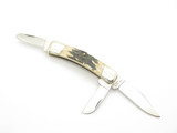 Vtg 80s Explorer 11-389 Imai Seki Japan Stag 3.75" Squire Stockman Folding Knife