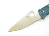 Spyderco Endela Seki City Japan Blue FRN K390 Folding Lockback Pocket Knife
