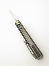Reate Bushido M390 Carbon Fiber Titanium Tanto Folding Pocket Knife