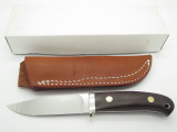 Seizo Imai Seki Custom Loveless LG Clip Point ATS-34 Wood Fixed Blade Knife