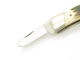 Vtg 80s Explorer 11-389 Imai Seki Japan 3.75" Stag Folding Squire Stockman Knife