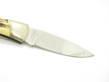 Vintage 80s 11-386 Explorer Imai Seki Japan 4.37" Stag Squire VI Lockback Knife